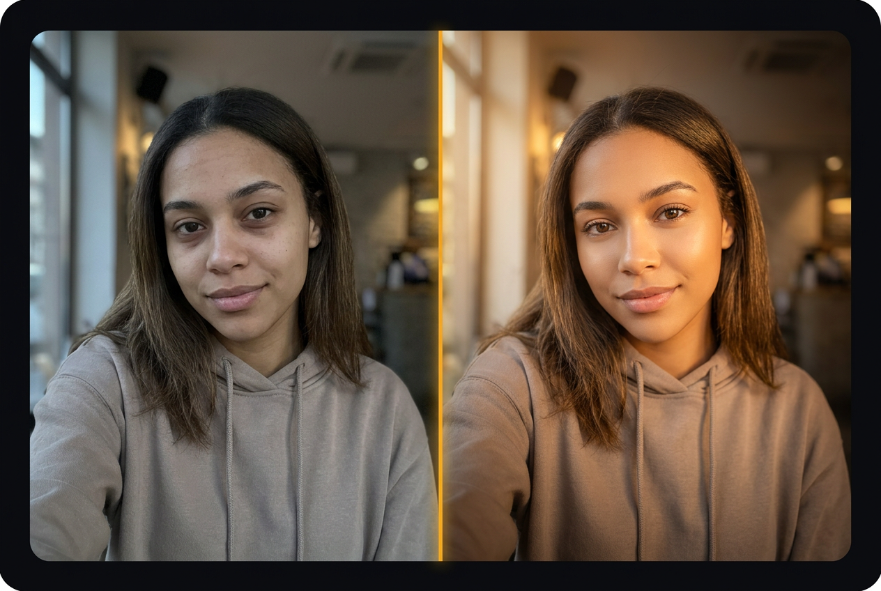 FlexLocket — AI glow-up that nobody can tell